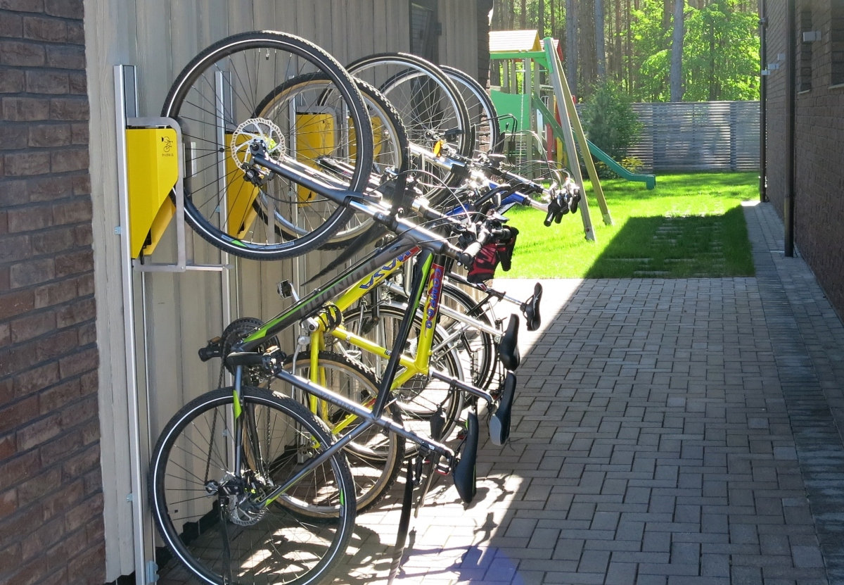 Soporte para Aparcar 5 Bicicletas, Aparcamiento Estacionamiento para B –  SacrificioShop
